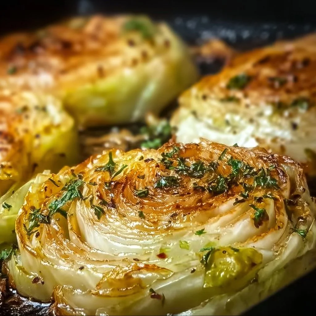 Baked Cabbage Steaks