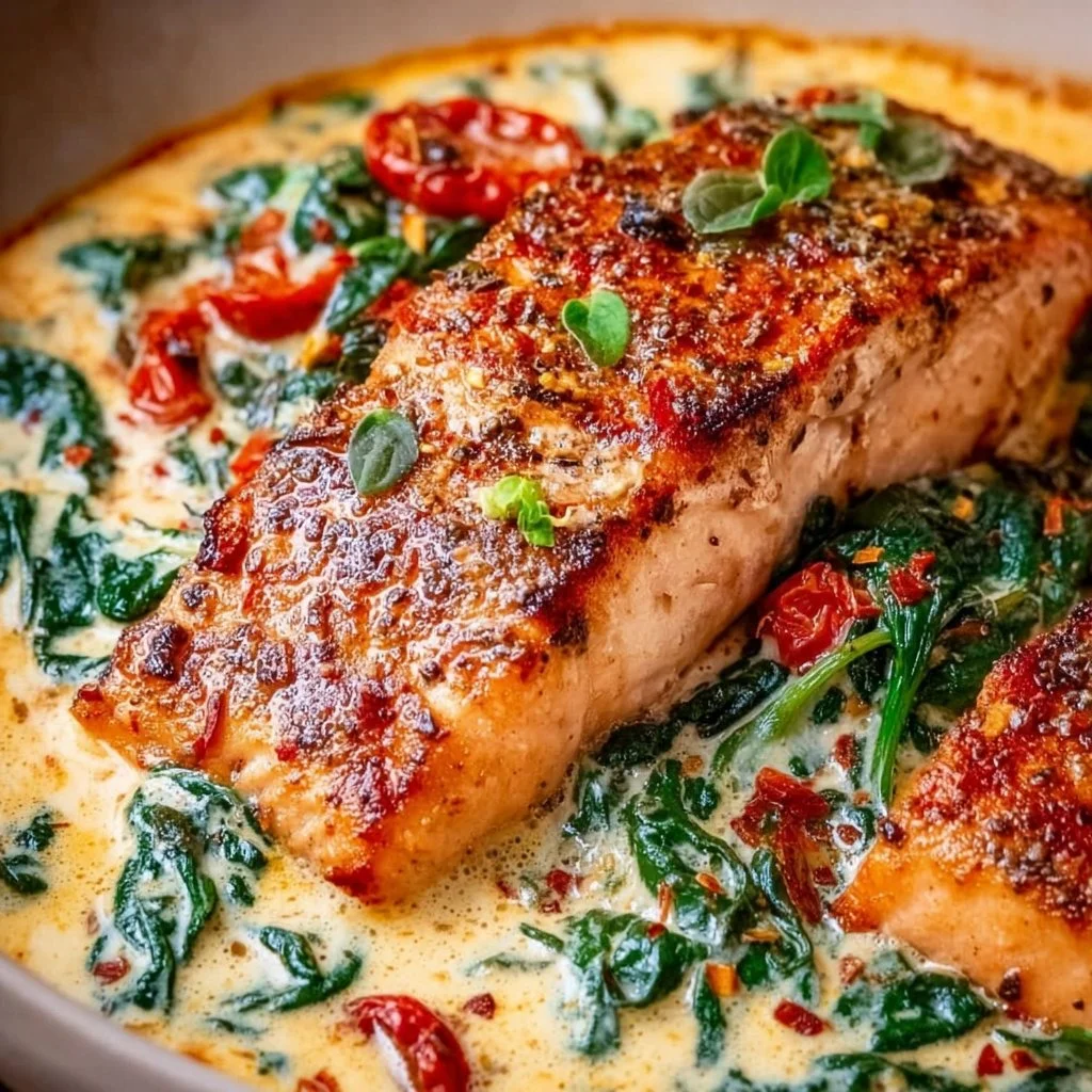 Deliciously Easy Creamy Tuscan Salmon Recipe to Elevate Your Dinner Table