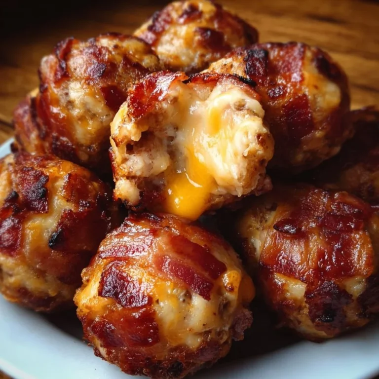 BBQ Bacon Cheddar Bombs for a delicious and smoky party snack