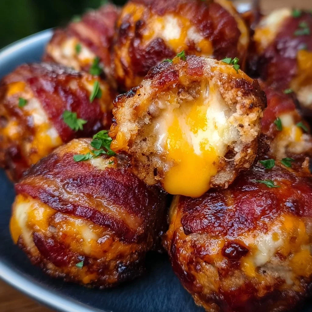 Irresistible BBQ Bacon Cheddar Bombs: Smoky Party Perfection