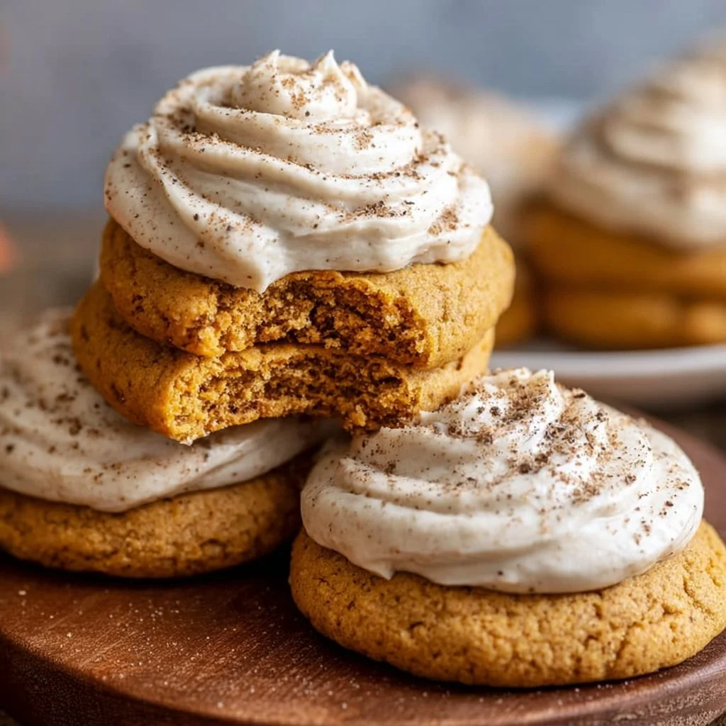 Irresistible Soft Pumpkin Cookies with Heavenly Cinnamon Frosting: Your New Fall Favorite!