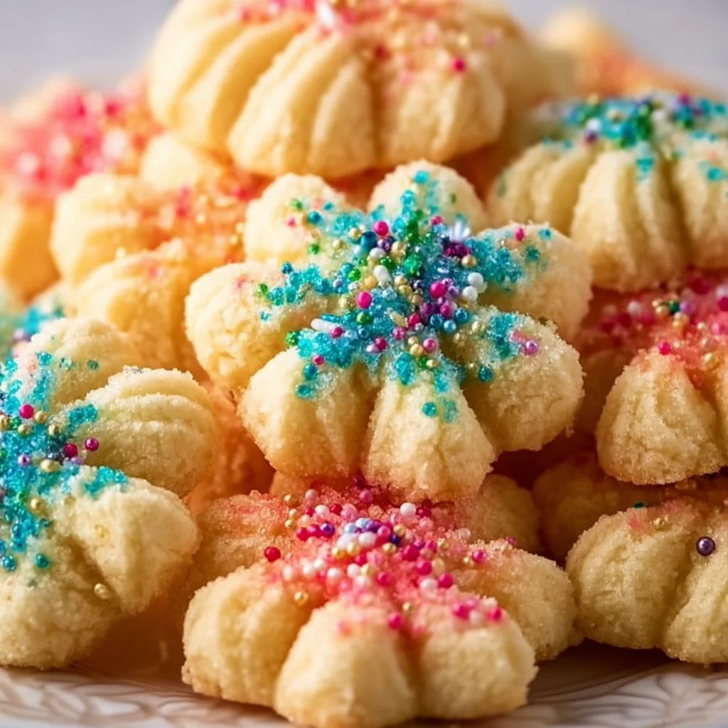 Irresistibly Buttery Spritz Cookies: A Melt-In-Your-Mouth Delight