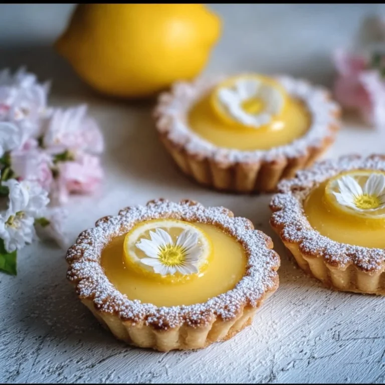 Cute lemon curd tarts on a decorative plate, perfect dessert for any occasion.