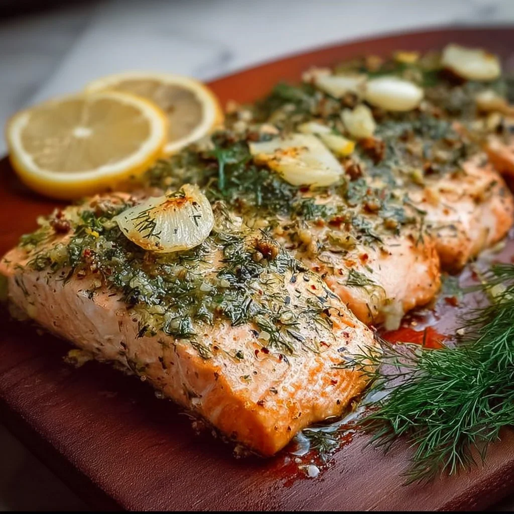 Savory Garlic Dill Salmon: A Delicious Recipe to Delight Your Taste Buds