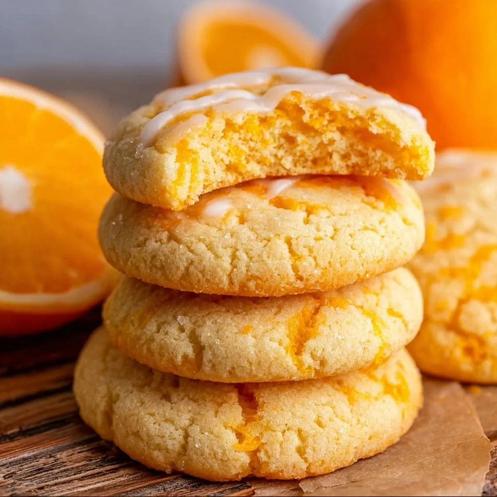 Irresistible Creamsicle Orange Cookies