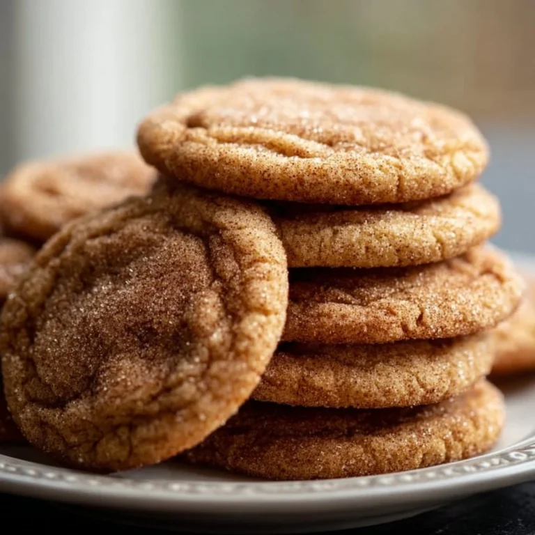 Freshly baked brown sugar cinnamon cookies on a cooling rack