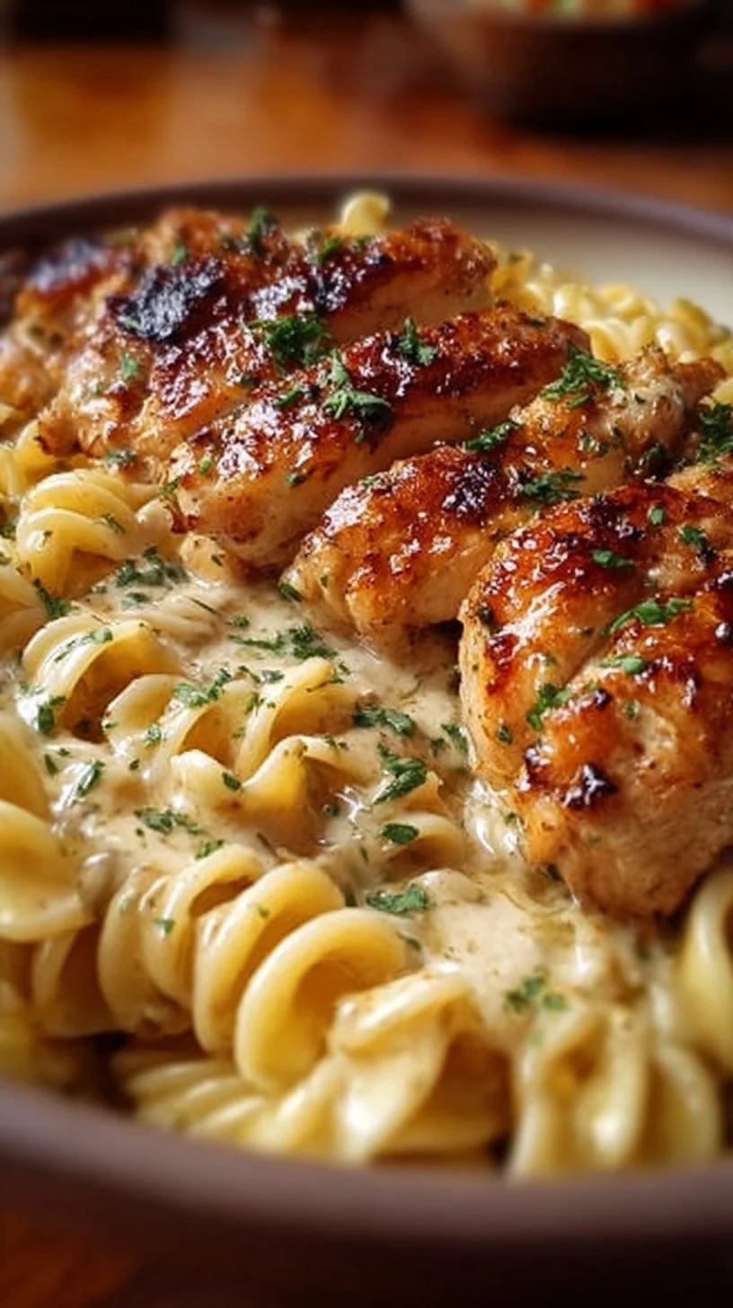 Chicken with Buttered Noodles