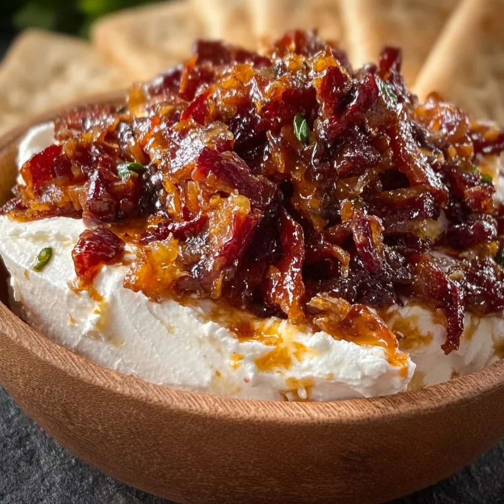 Chili Bacon Crunch Cream Cheese Spread for a flavorful dip or spread.