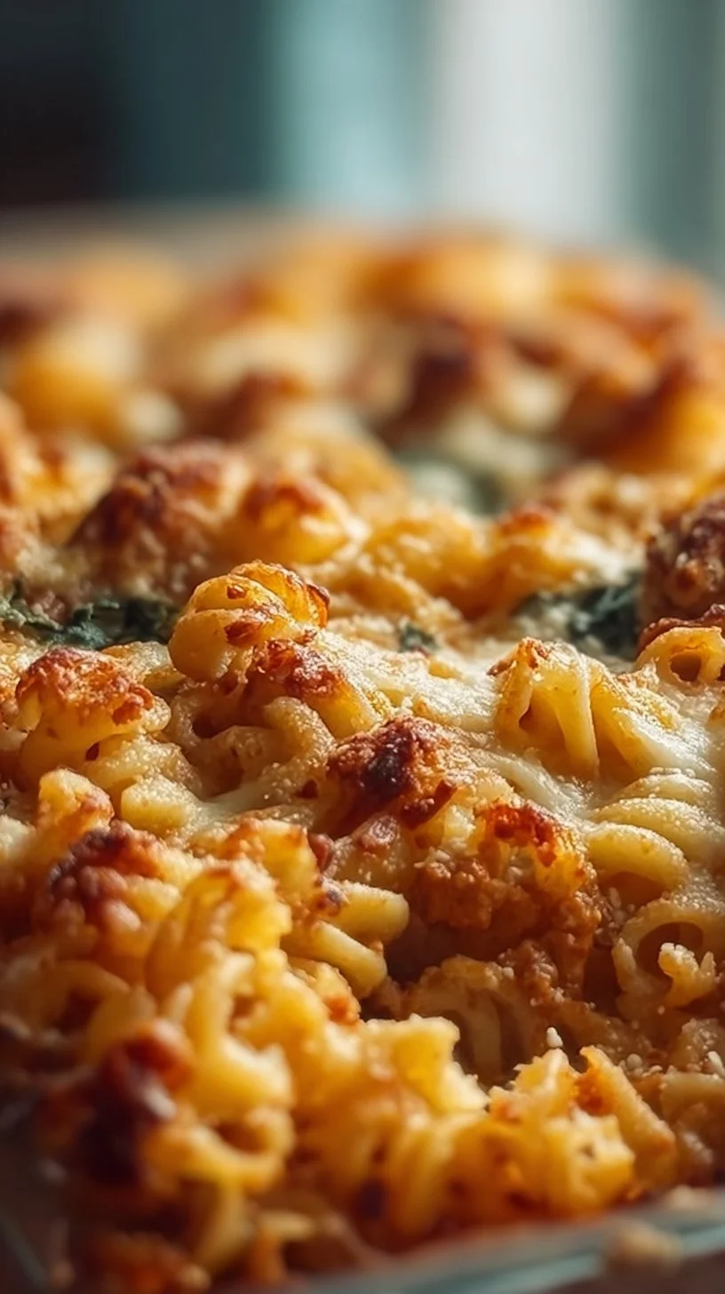 Cottage Cheese Protein Pasta Bake