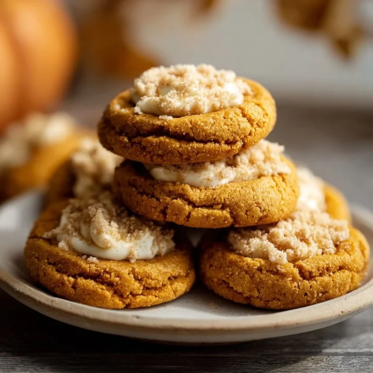 Crumbl pumpkin pie cookies topped with whipped cream, a perfect fall dessert