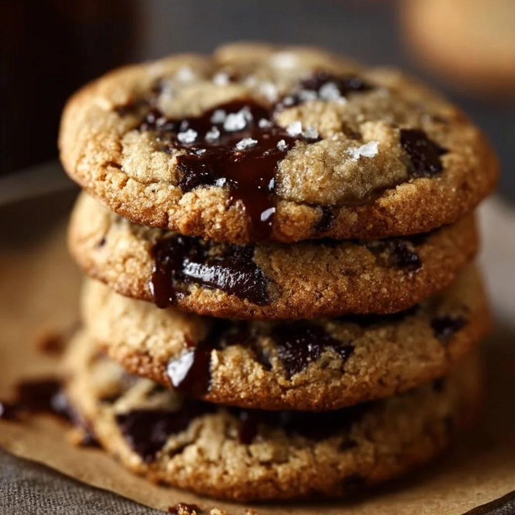 Dark Chocolate Chip Cookies