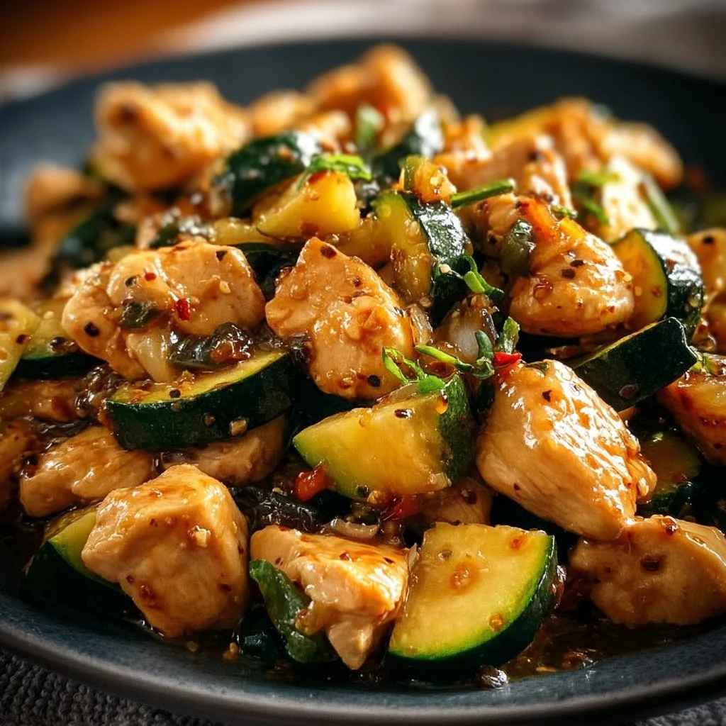 Flavor-Packed Chicken Zucchini Stir Fry to Delight Your Tastebuds