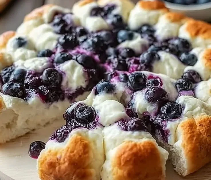 Fluffy Blueberry Cottage Cheese Cloud Bread: A Dreamy Delight