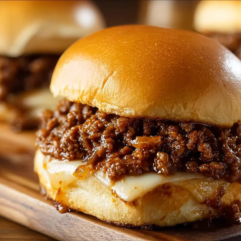 French Onion Beef Sloppy Joes