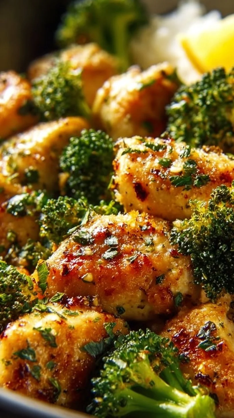 Garlic Butter Chicken Broccoli