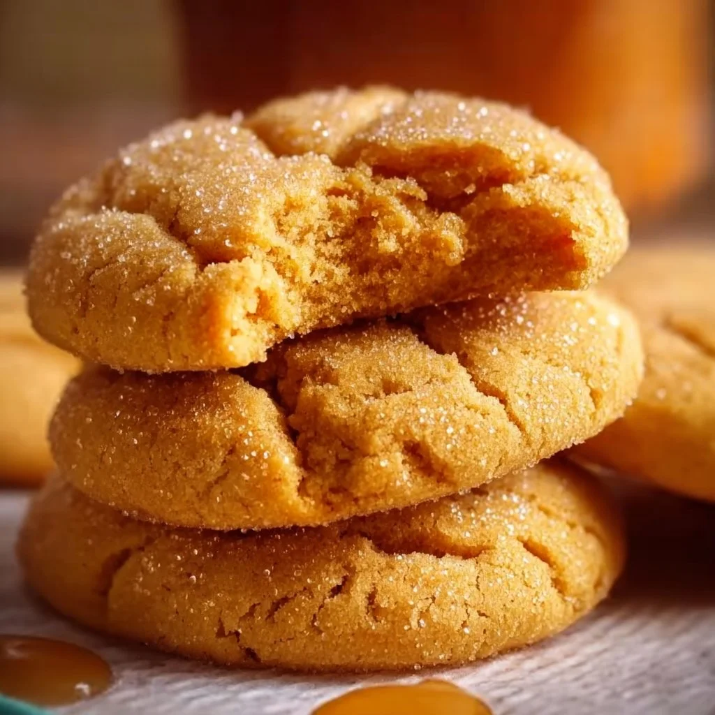 Heavenly Soft Batch Pumpkin Sugar Cookies For Fall