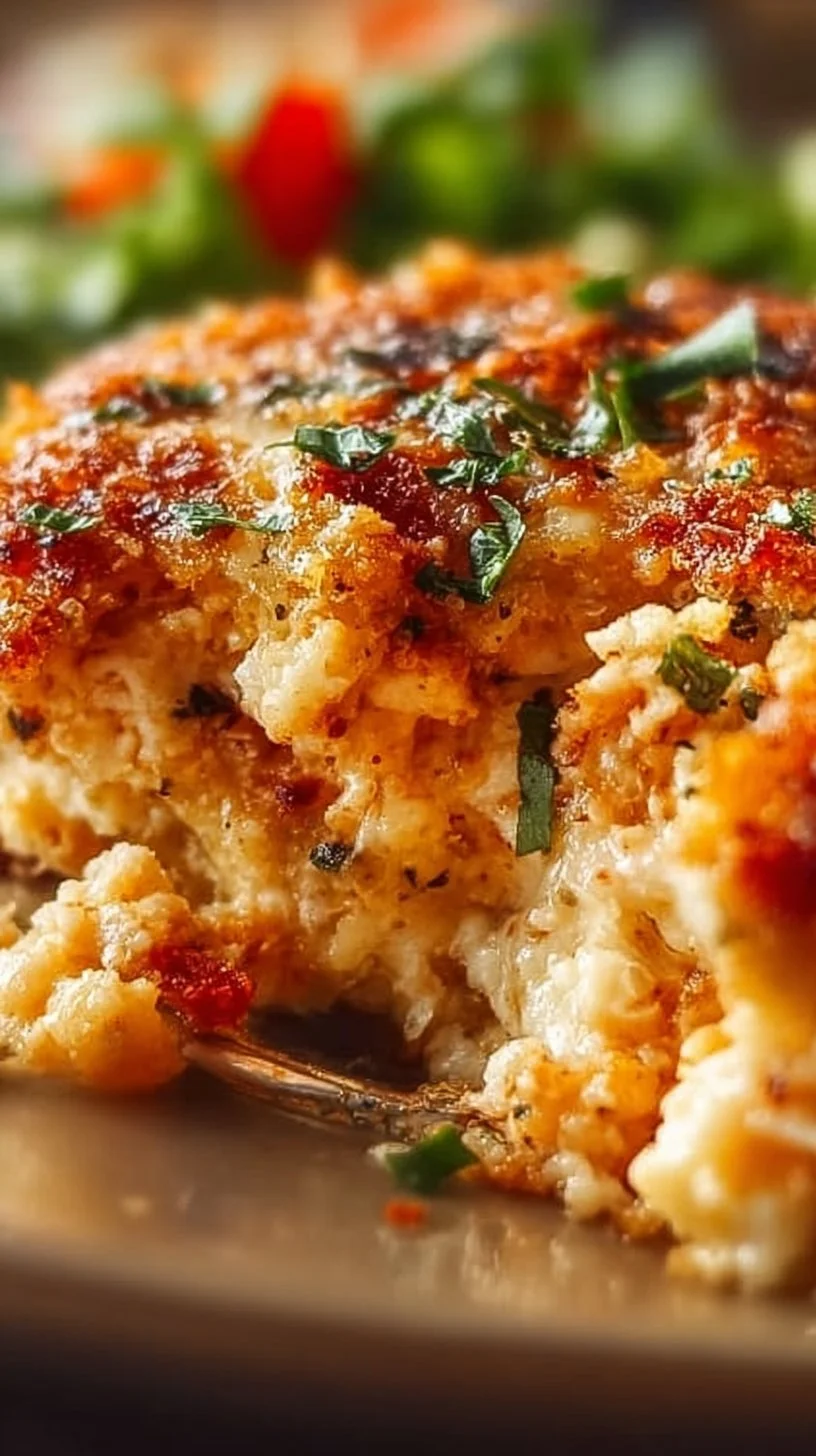 High Protein Chicken Parmesan Casserole