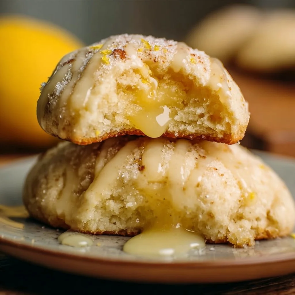 Irresistible Stuffed Lemon Cookies: A Citrusy Delight You Can't Miss
