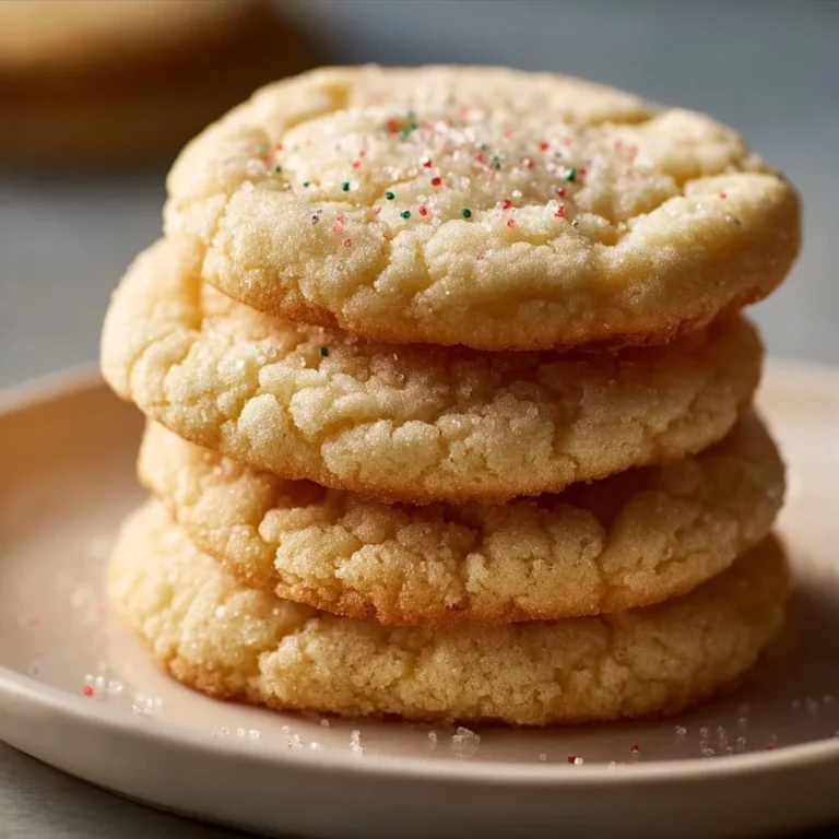 Plate of soft and chewy sugar cookies, a delightful decadent treat