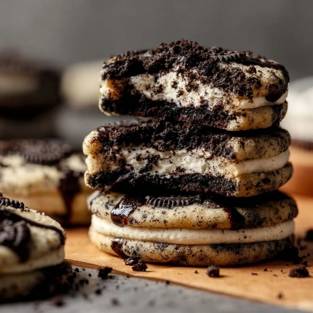 Oreo Cheesecake Cookies