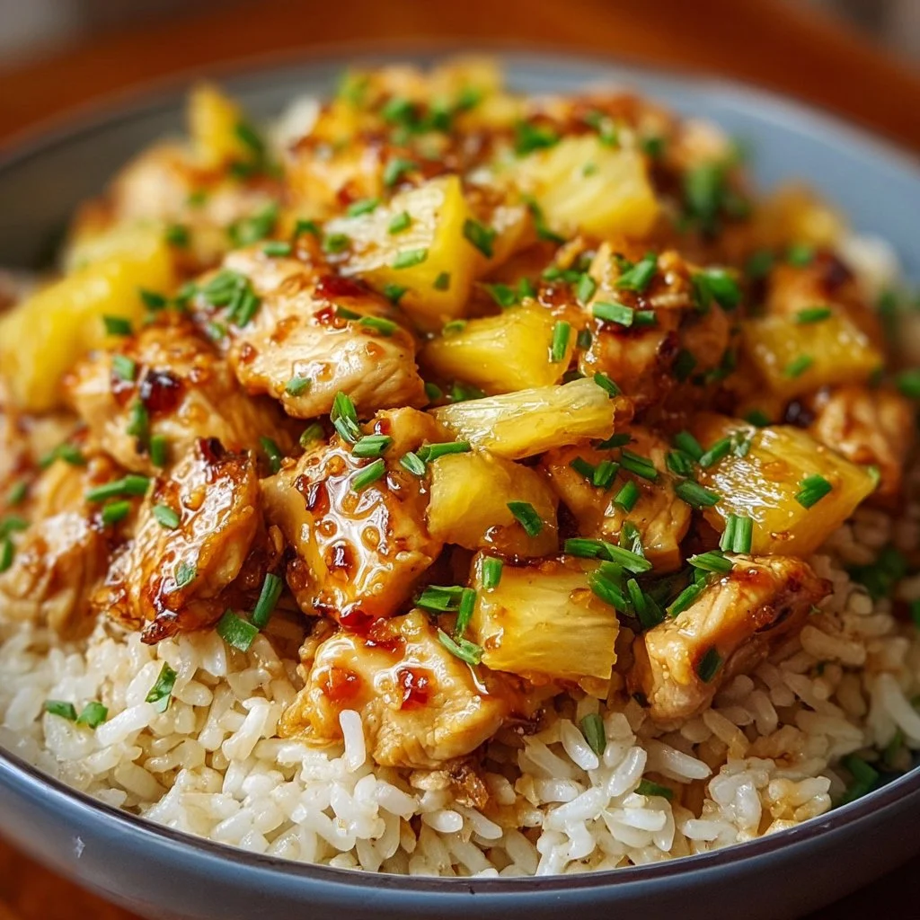 Pineapple Chicken and Rice