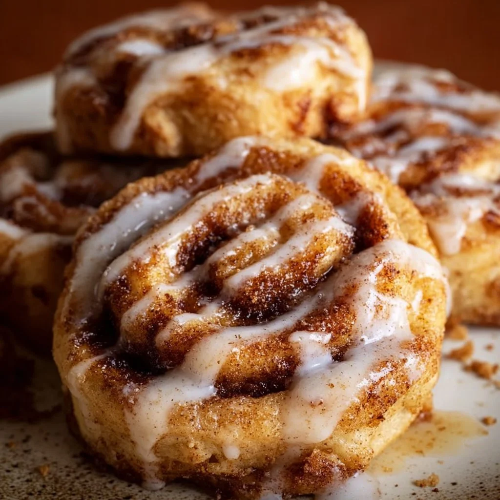 The BEST Soft Cinnamon Roll Cookies