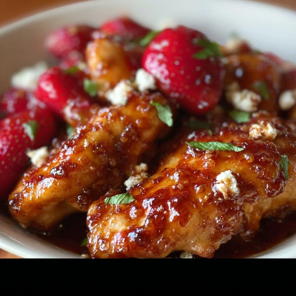 The Sweet Surprise of Strawberry Chicken