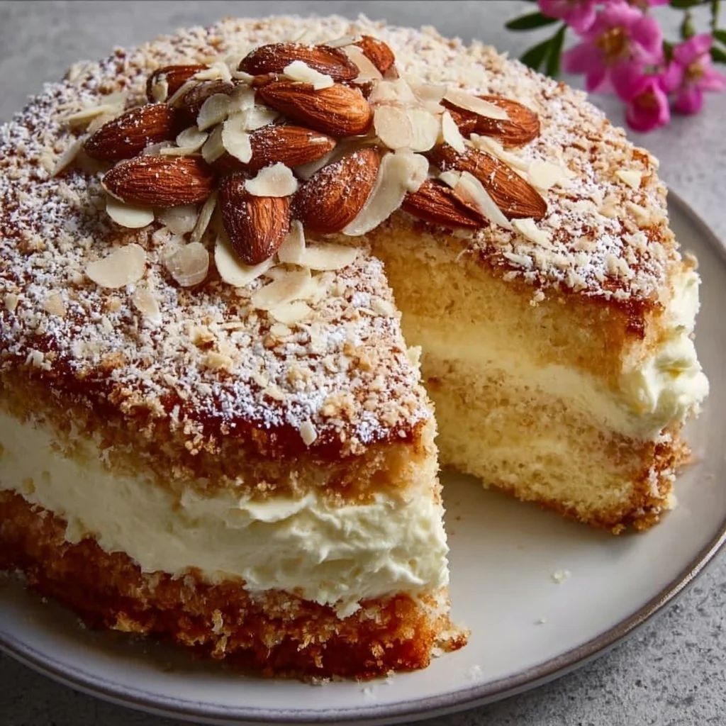 The Ultimate Almond Mascarpone Torte: Irresistibly Creamy