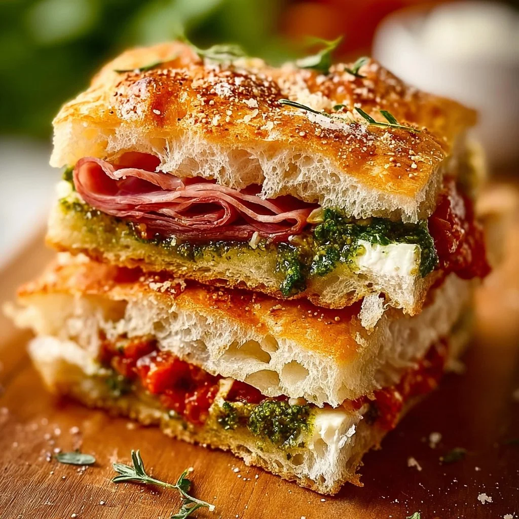 10-Minute Italian Focaccia Sandwich