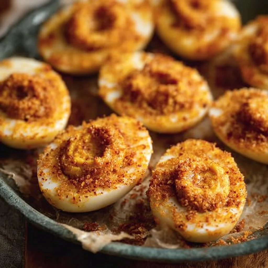 Air Fryer Deviled Eggs