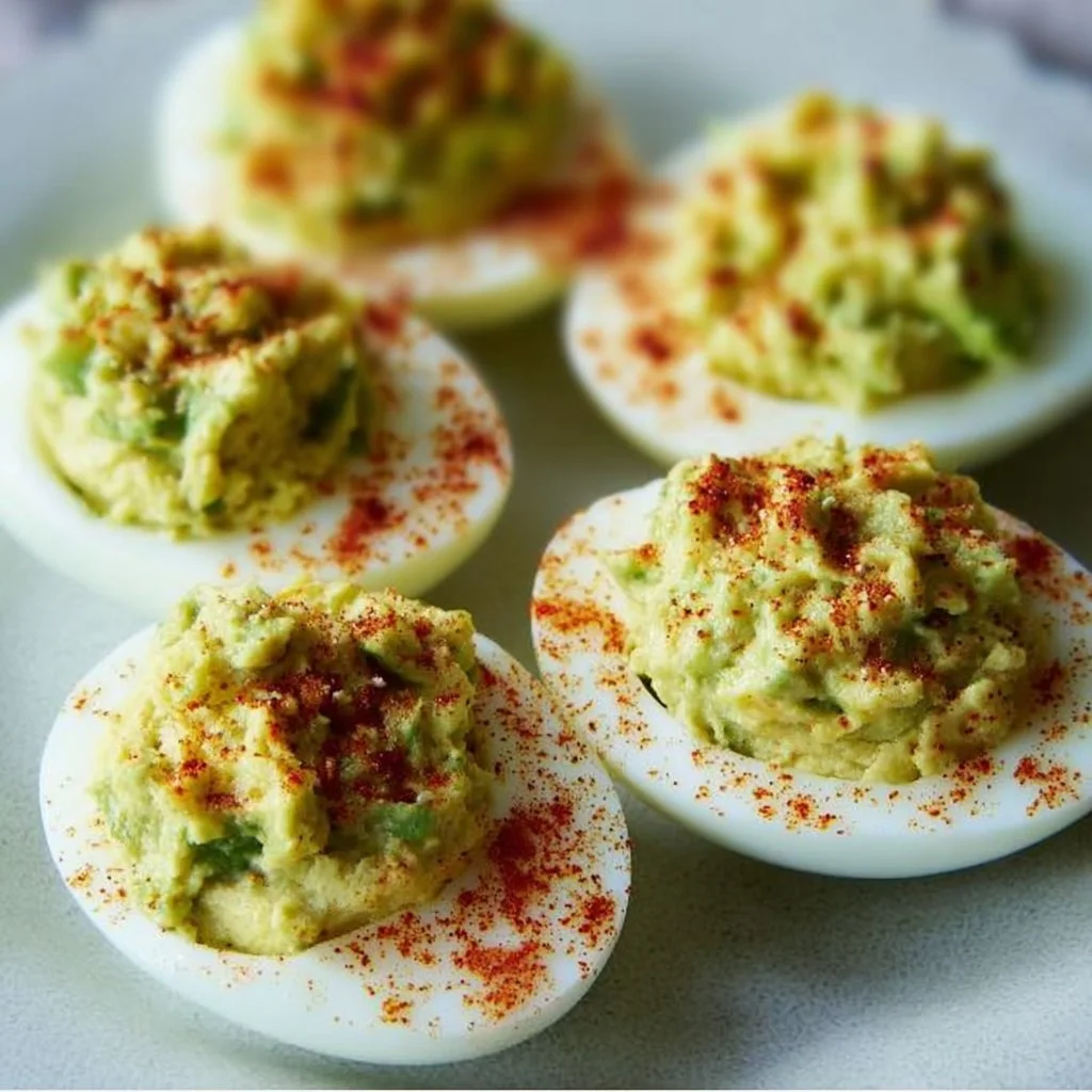 Avocado Deviled Eggs