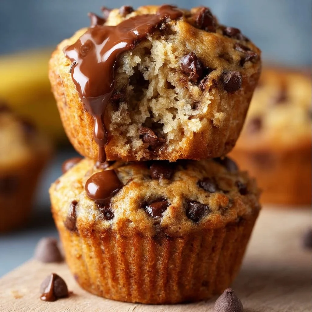 Banana Chocolate Chip Muffins