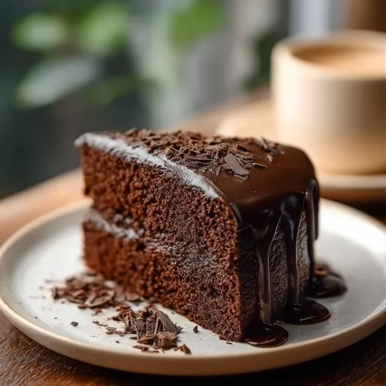 Delicious Brick Street Chocolate Cake with rich chocolate frosting and decorative sprinkles