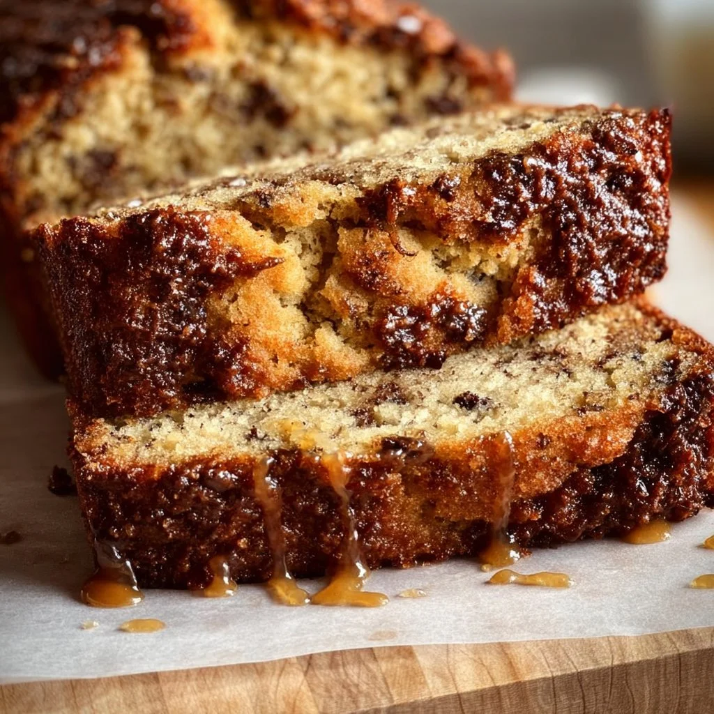 Brown Butter Sourdough Banana Bread