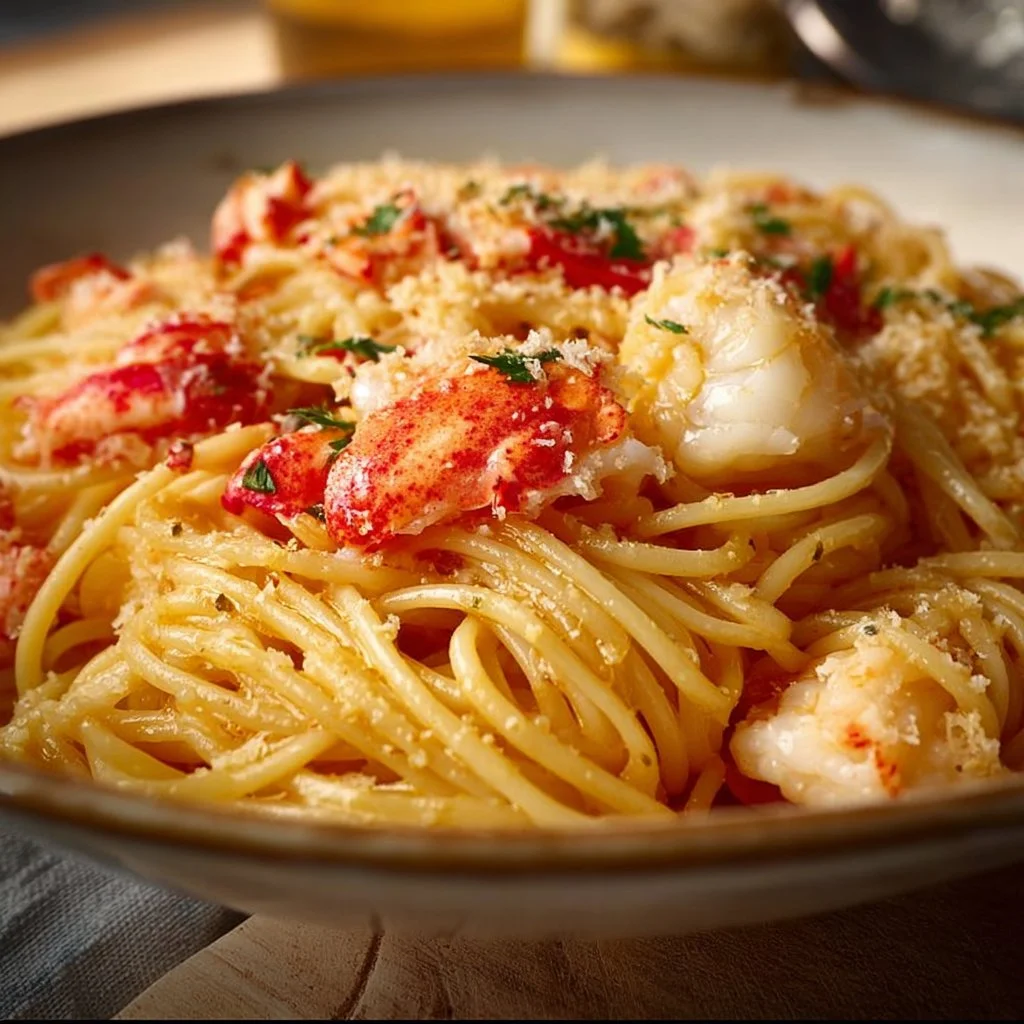 Buttered Lobster Pasta