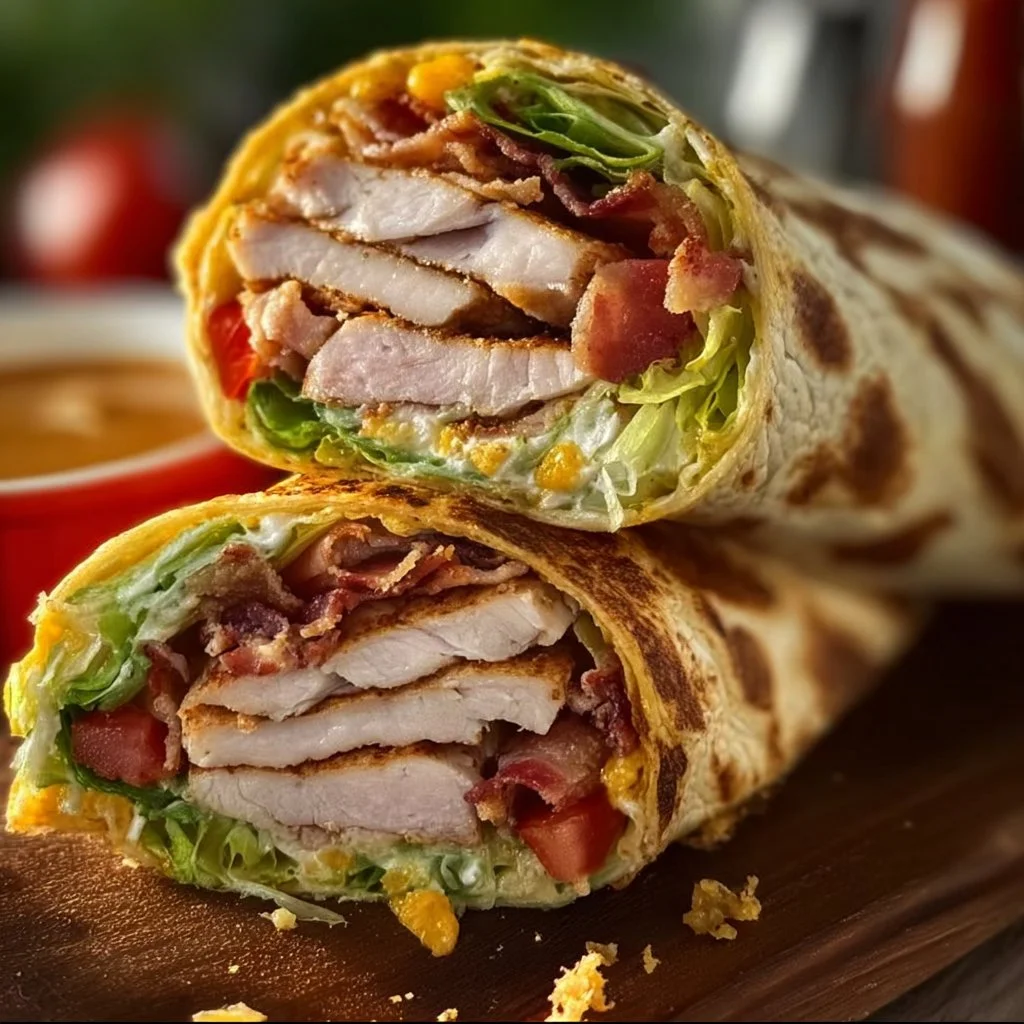 California Turkey Club Wrap
