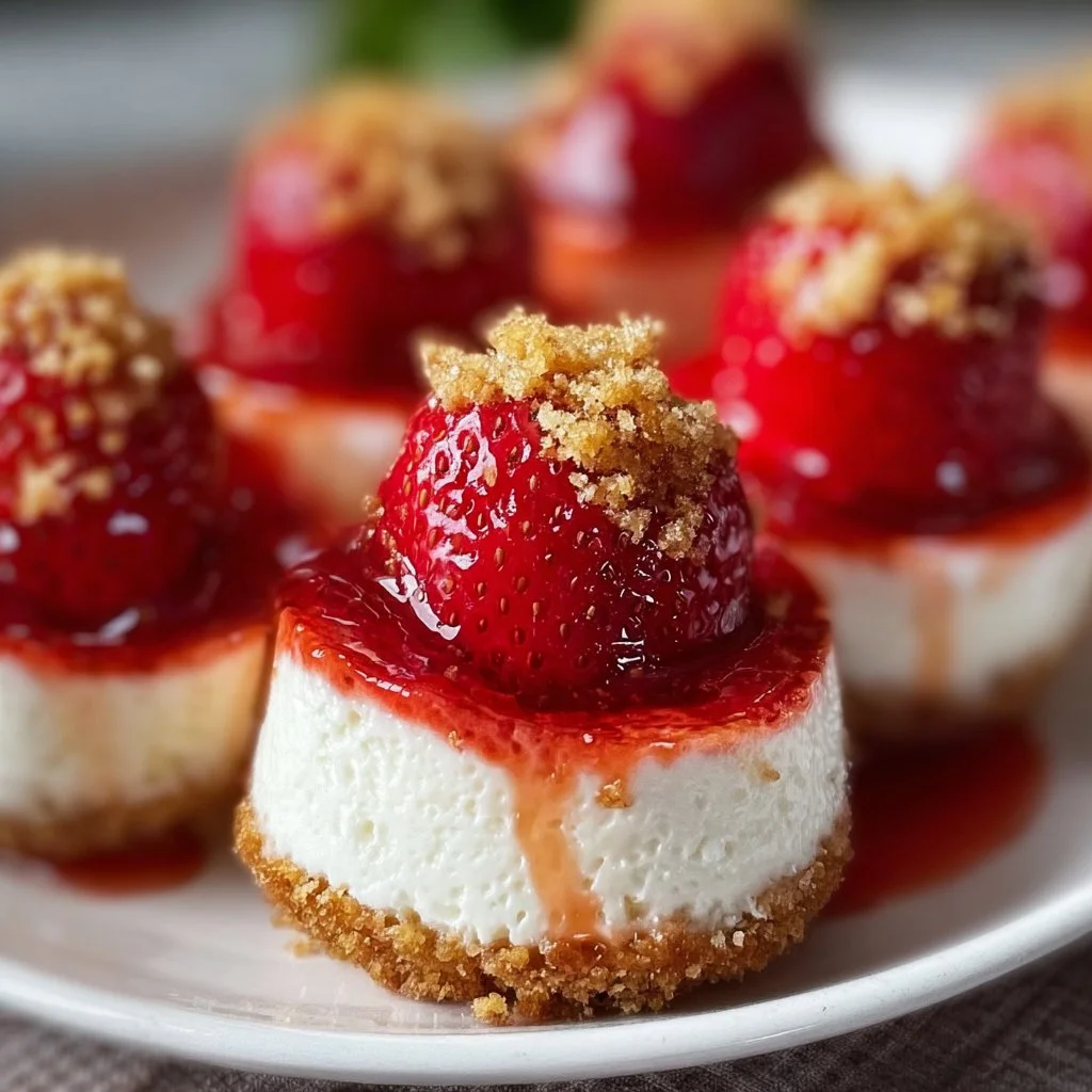 Cheesecake Deviled Strawberries
