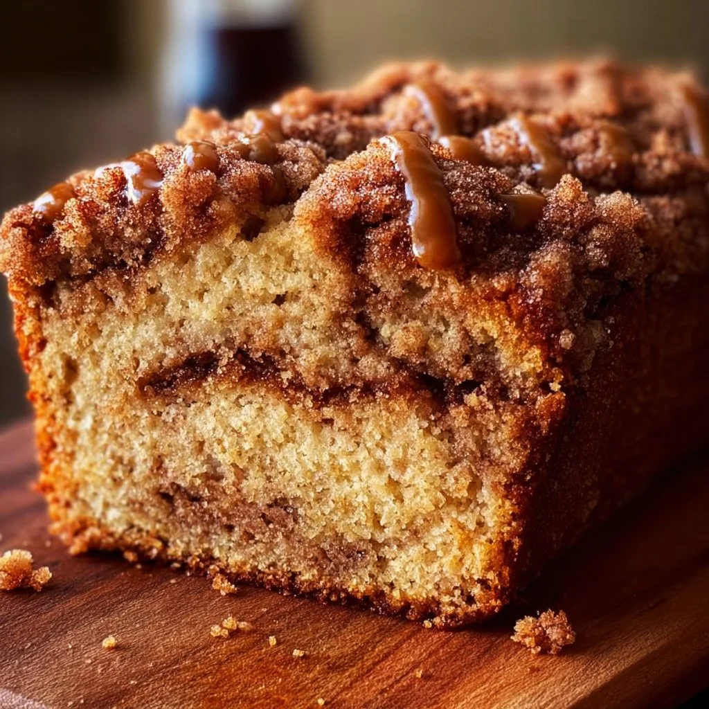 Cinnamon Crumb Banana Bread