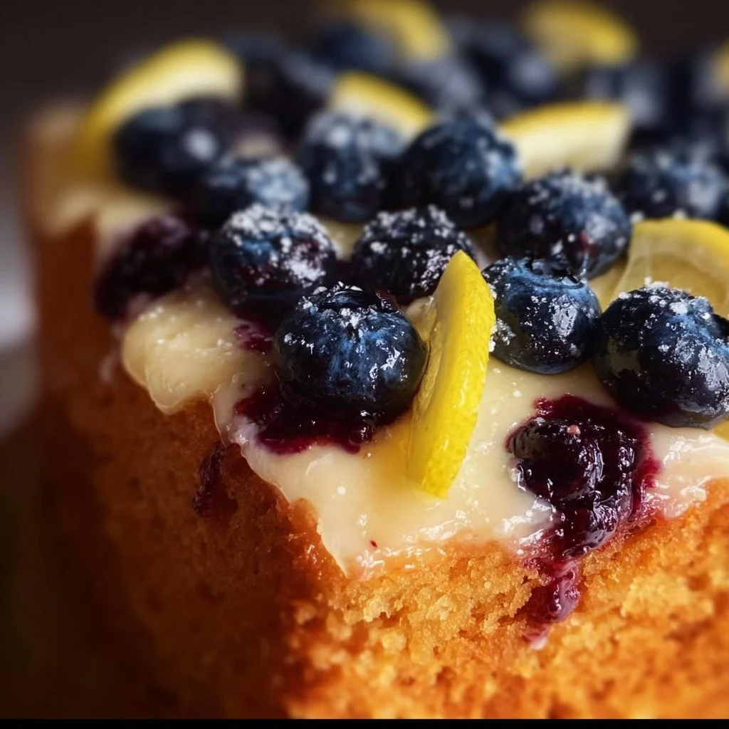 Citrus Blueberry Cake