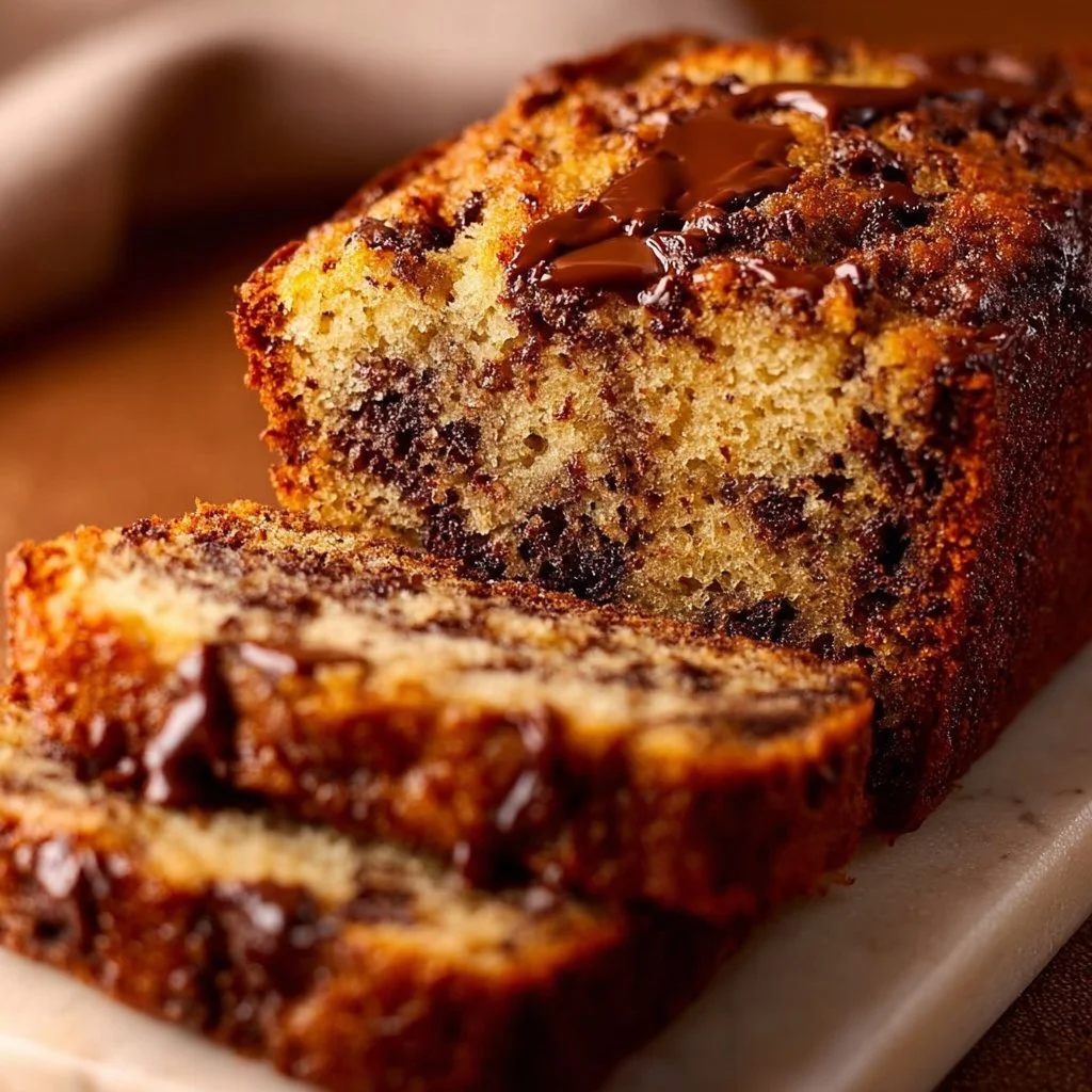Classic Chocolate Chip Banana Bread