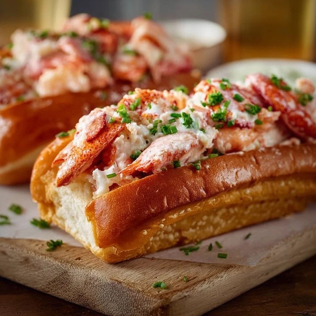 Classic Lobster Rolls with Butter