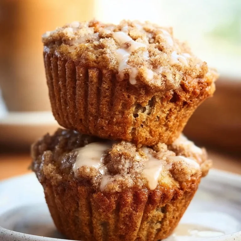 Delicious Coffee Cake Banana Bread Muffins with a crumbly topping