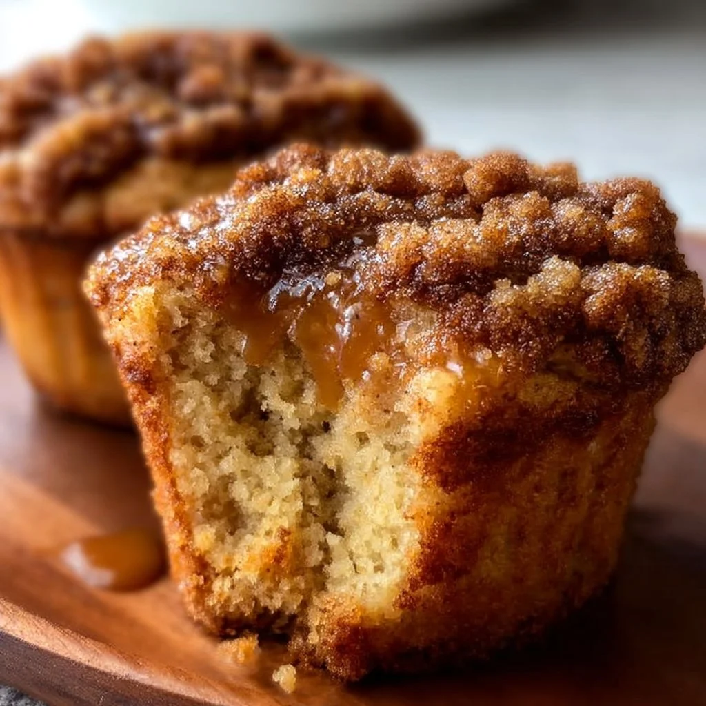 Coffee Cake Banana Bread Muffins