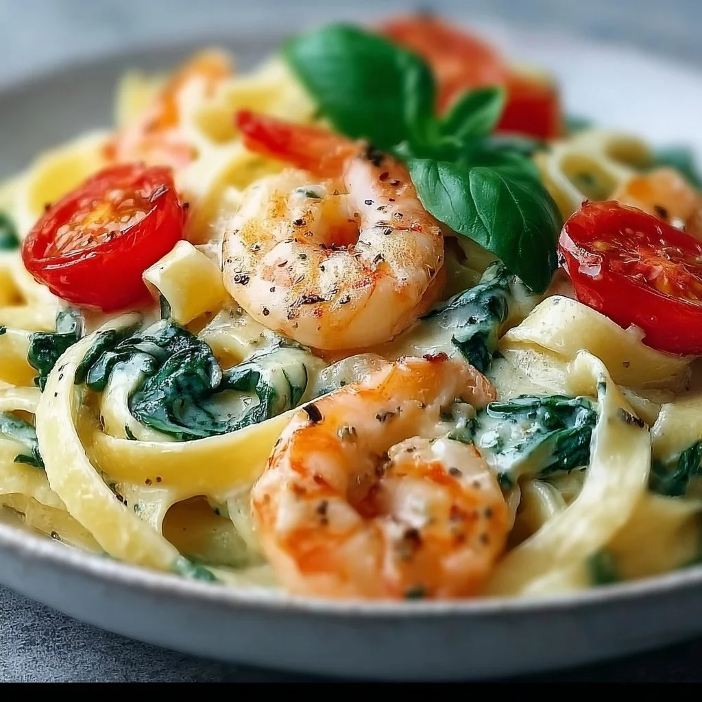 Creamy Shrimp Heaven in a Bowl