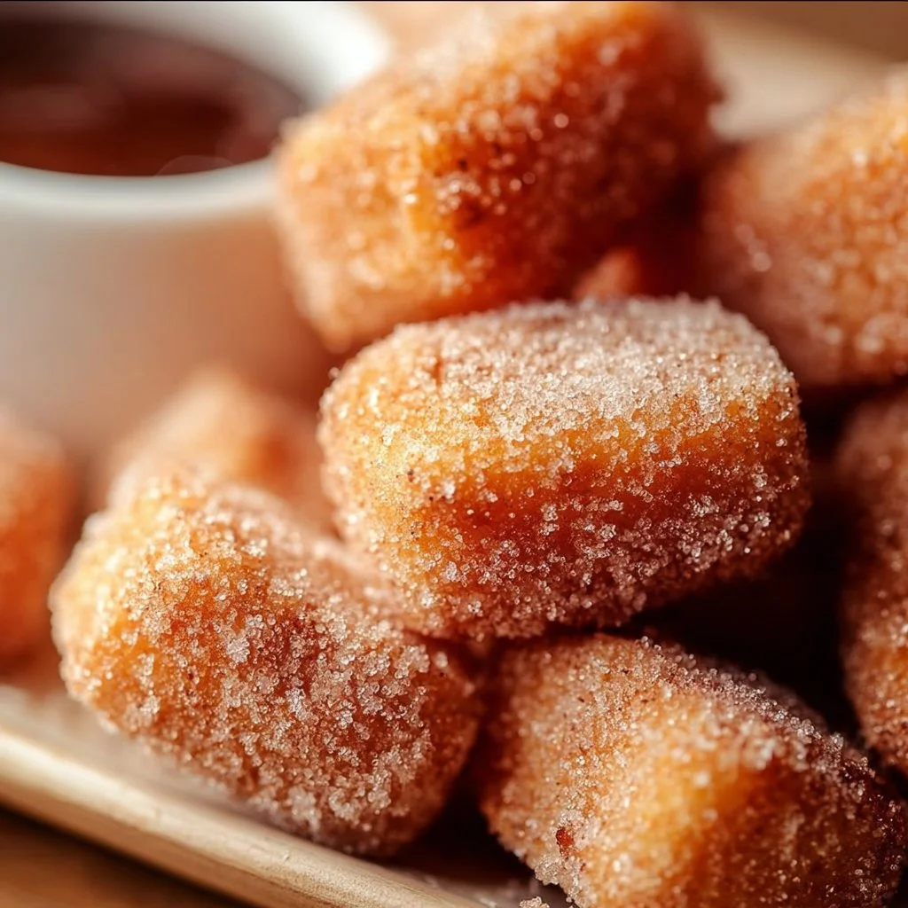 Crispy Air Fryer Churro Bites