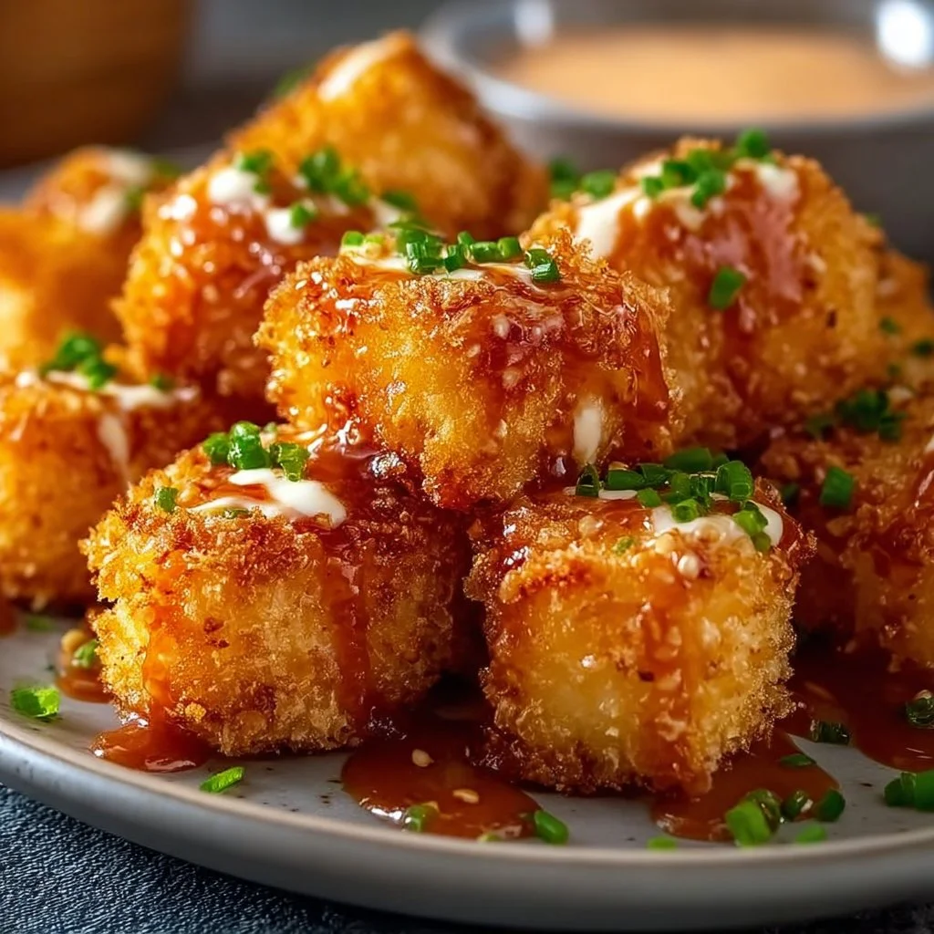 Crispy Bang Bang Salmon Bites