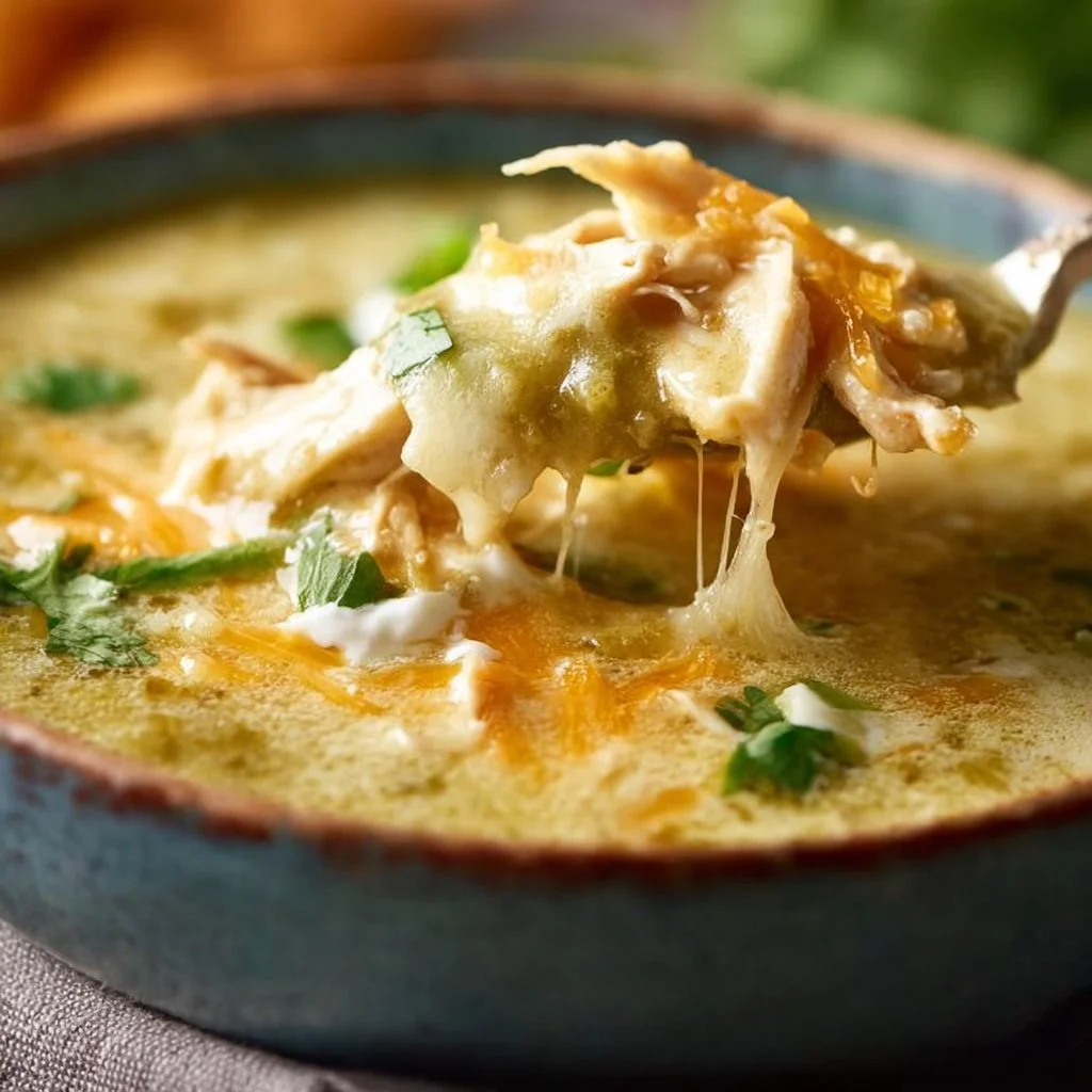 Crock Pot Green Enchilada Chicken Soup
