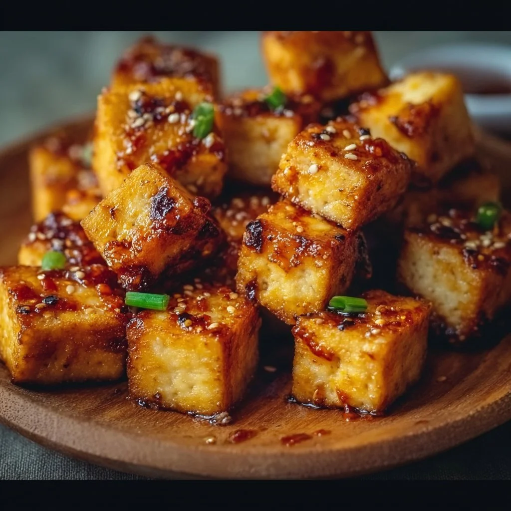 Crunchy, Flavorful Air Fryer Tofu