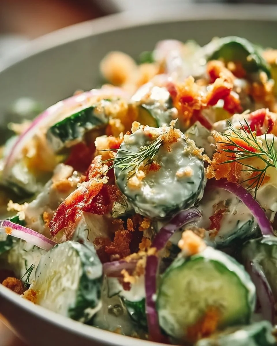 Cucumber Ranch Crack Salad