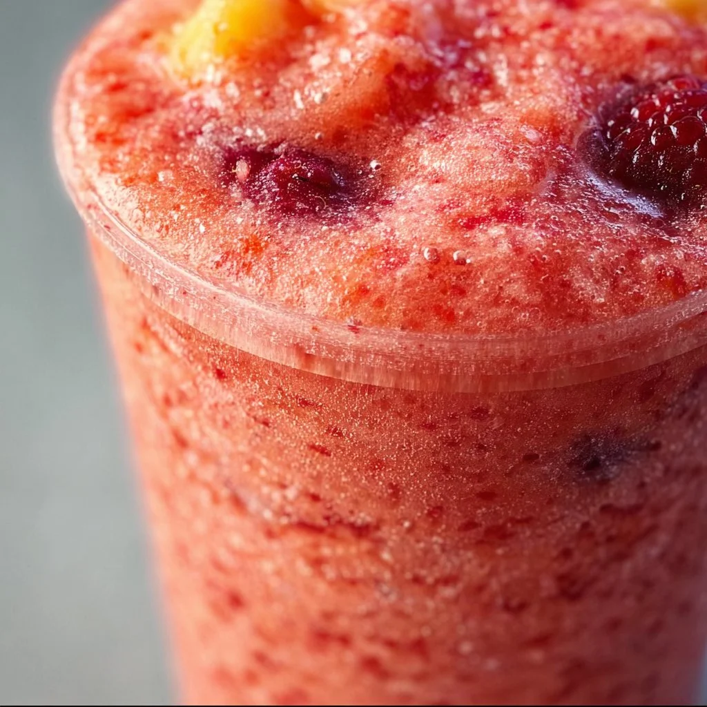 Easy 2-Minute 2-Ingredient Frozen Fruit Smoothie